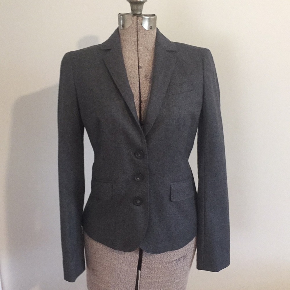 J. Crew Flannel Blazer